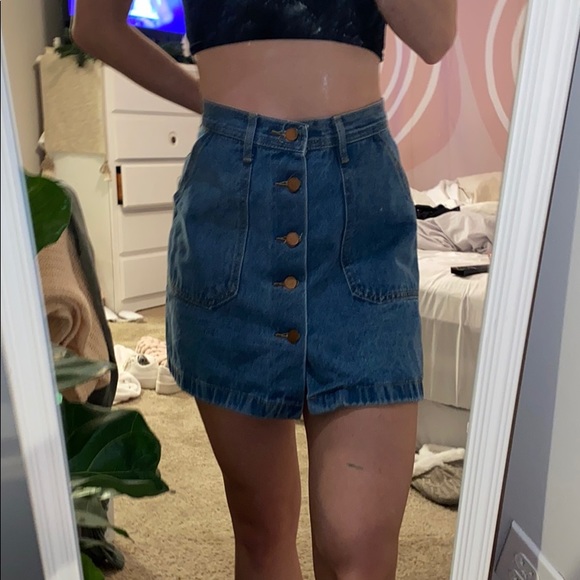 Yimeixuan Jeans Jean Skirt - Picture 3 of 4